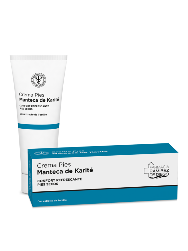 Crema de pies | Ramírez de Diego | Manteca de Karité | Pies Secos | 75 ml